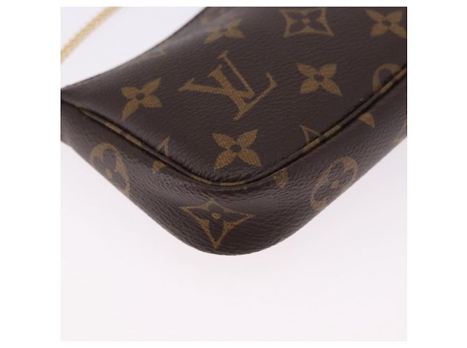 LOUIS VUITTON Monogram Mini Pochette Accessoires Pouch M58009 LV Auth BA14705V Monogramm - Ansicht 14