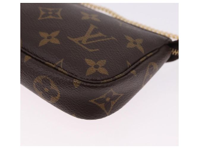 LOUIS VUITTON Monogram Mini Pochette Accessoires Pouch M58009 LV Auth BA14705V Monogramm - Ansicht 15