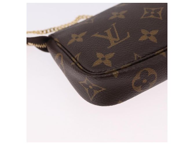 LOUIS VUITTON Monogram Mini Pochette Accessoires Pouch M58009 LV Auth BA14705V Monogramm - Ansicht 16