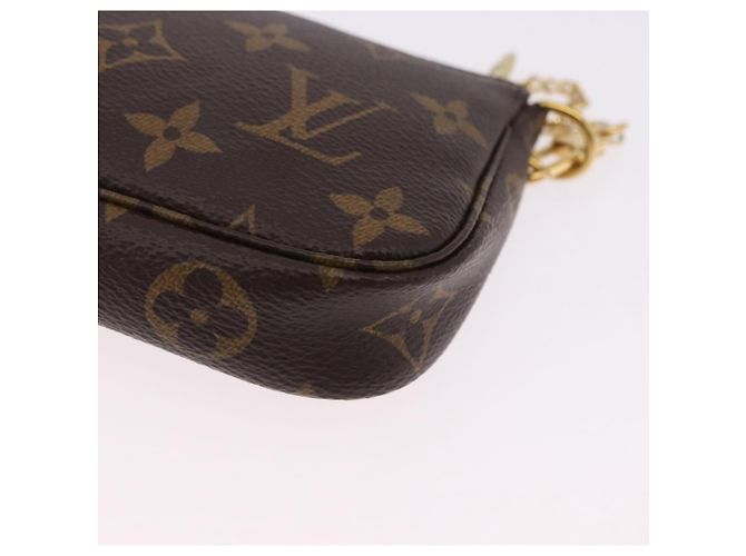 LOUIS VUITTON Monogram Mini Pochette Accessoires Pouch M58009 LV Auth BA14705V Monogramm - Ansicht 17