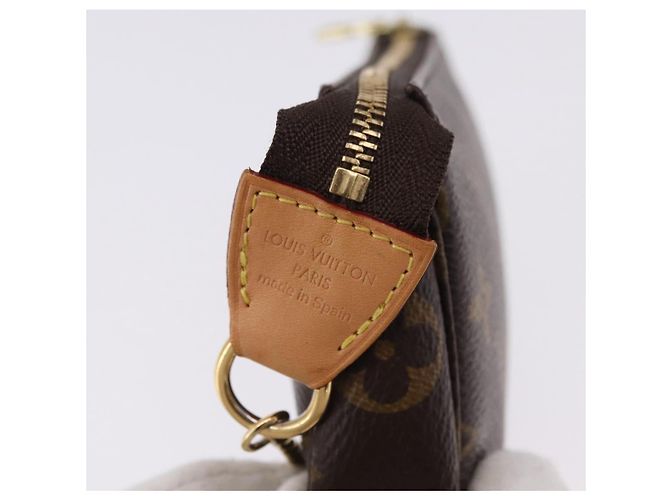 LOUIS VUITTON Monogram Mini Pochette Accessoires Pouch M58009 LV Auth BA14705V Monogramm - Ansicht 18
