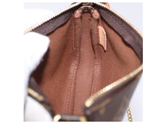 LOUIS VUITTON Monogram Mini Pochette Accessoires Pouch M58009 LV Auth BA14705V Monogramm - Ansicht 19