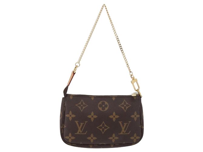 LOUIS VUITTON Monogram Mini Pochette Accessoires Pouch M58009 LV Auth BA14705V Monogramm - Ansicht 2