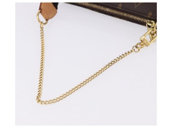 LOUIS VUITTON Monogram Mini Pochette Accessoires Pouch M58009 LV Auth BA14705V Monogramm - Ansicht 7