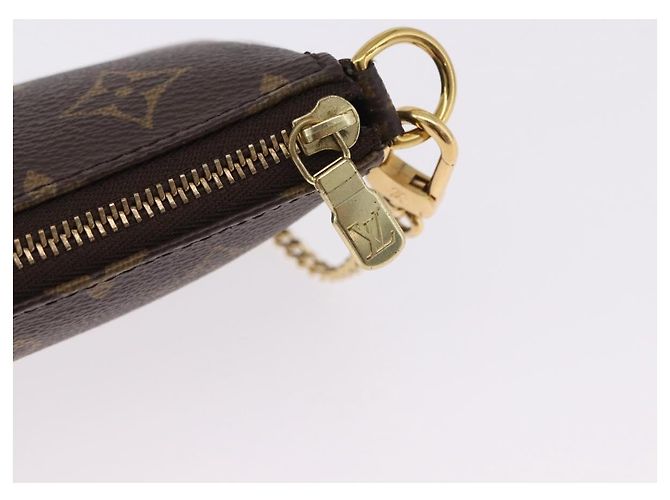 LOUIS VUITTON Monogram Mini Pochette Accessoires Pouch M58009 LV Auth BA14705V Monogramm - Ansicht 9