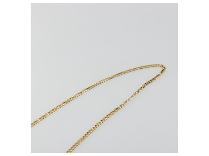 Céline CELINE Triomphe Chain Schultertasche PVC Black Gold Auth 191964A Schwarz Golden - Ansicht 9