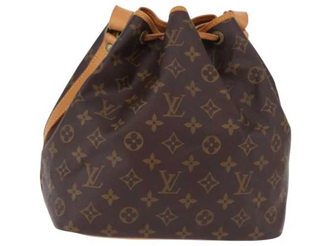 LOUIS VUITTON Monogram Petit Noe Schultertasche M42226 LV Auth 193339V Monogramm - Ansicht 2