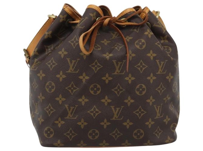 LOUIS VUITTON Monogram Petit Noe Shoulder Bag M42226 LV Auth 195284V Monogramm - Ansicht 13