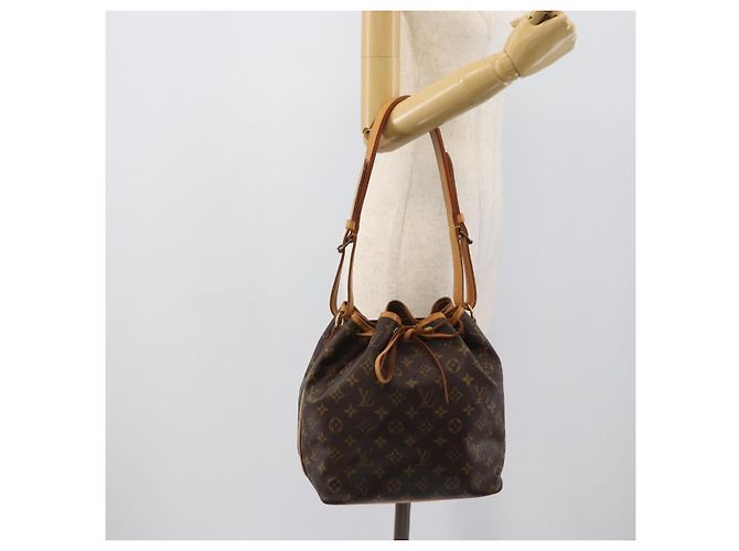 LOUIS VUITTON Monogram Petit Noe Shoulder Bag M42226 LV Auth 195284V Monogramm - Ansicht 19