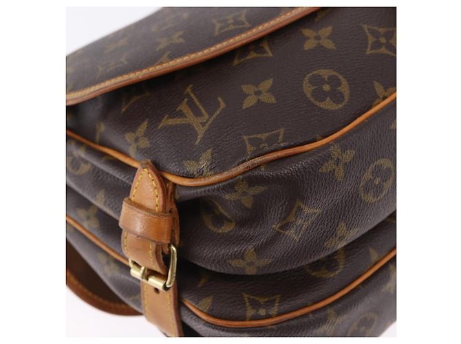 Borsa a tracolla LOUIS VUITTON Monogram Saumur 30 M42256 LV Auth ka5561 Monogramma - vista 16