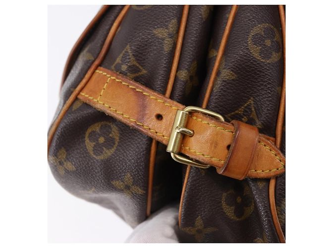 Borsa a tracolla LOUIS VUITTON Monogram Saumur 30 M42256 LV Auth ka5561 Monogramma - vista 9