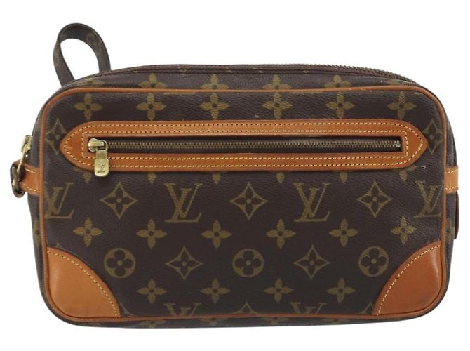 LOUIS VUITTON Monogram Marly Dragonne GM Clutch Bag M51825 LV Auth bs36472 Monogramma - vista 13