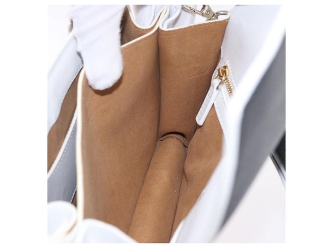 Borsa a tracolla MCM Vicetos in pelle marrone e oro Auth ka5518A - vista 19