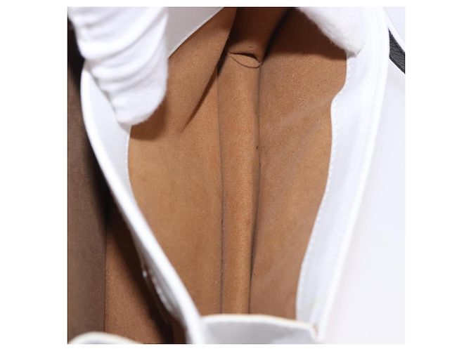 Borsa a tracolla MCM Vicetos in pelle marrone e oro Auth ka5518A - vista 23