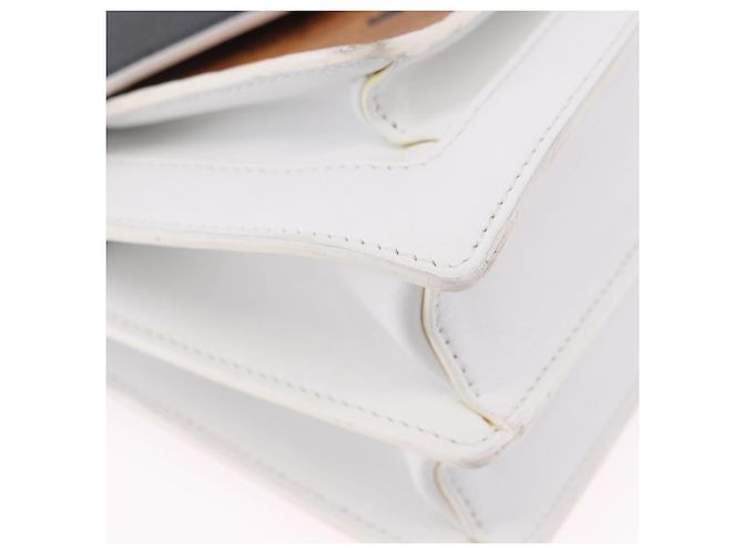 Borsa a tracolla MCM Vicetos in pelle marrone e oro Auth ka5518A - vista 9