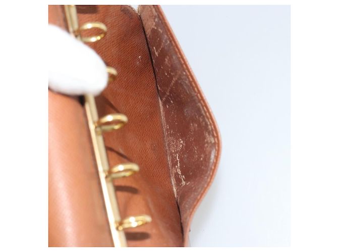 LOUIS VUITTON Monogram Agenda PM Day Planner Cover R20005 LV Auth 191989 Monogramma - vista 11