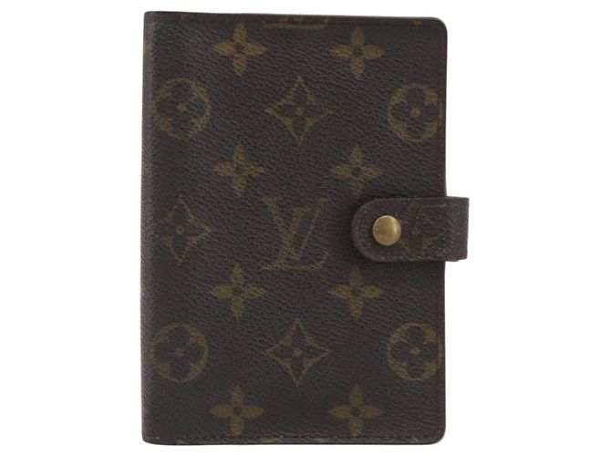 LOUIS VUITTON Monogram Agenda PM Day Planner Cover R20005 LV Auth 191989 Monogramma - vista 13