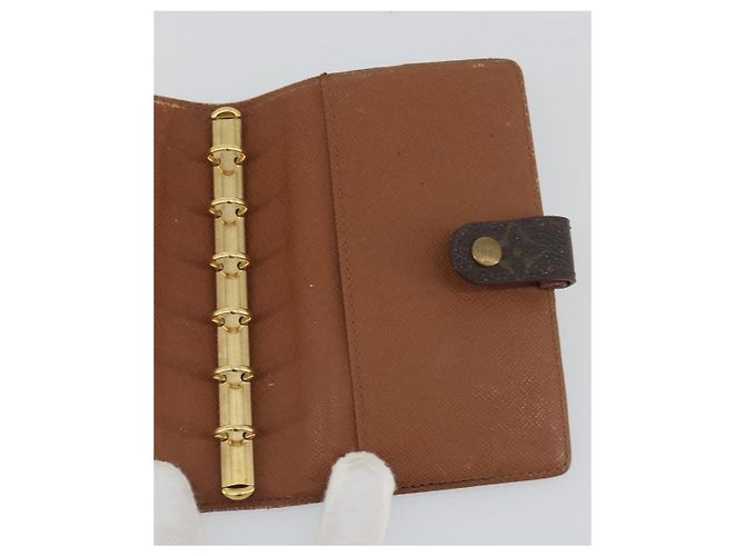 LOUIS VUITTON Monogram Agenda PM Day Planner Cover R20005 LV Auth 191989 Monogramma - vista 18