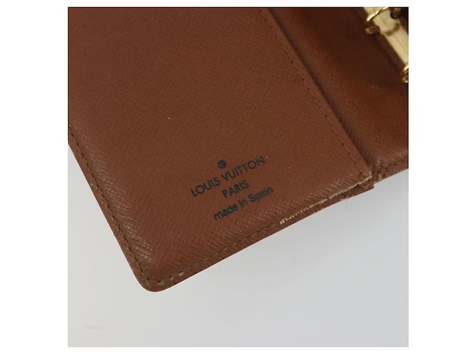 LOUIS VUITTON Monogram Agenda PM Day Planner Cover R20005 LV Auth 191989 Monogramma - vista 20