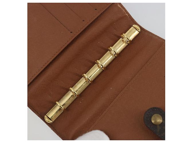 LOUIS VUITTON Monogram Agenda PM Day Planner Cover R20005 LV Auth 191989 Monogramma - vista 21