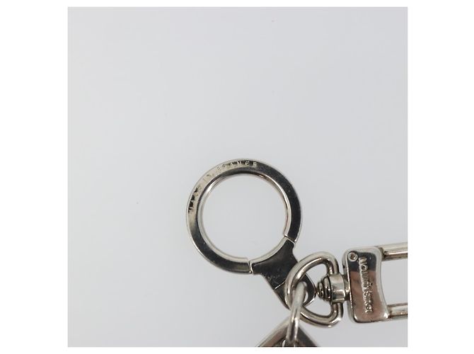 LOUIS VUITTON Porte Cles Jean Key Holder Metal Silver M65374 LV Auth ka5525 Prata - vista 4