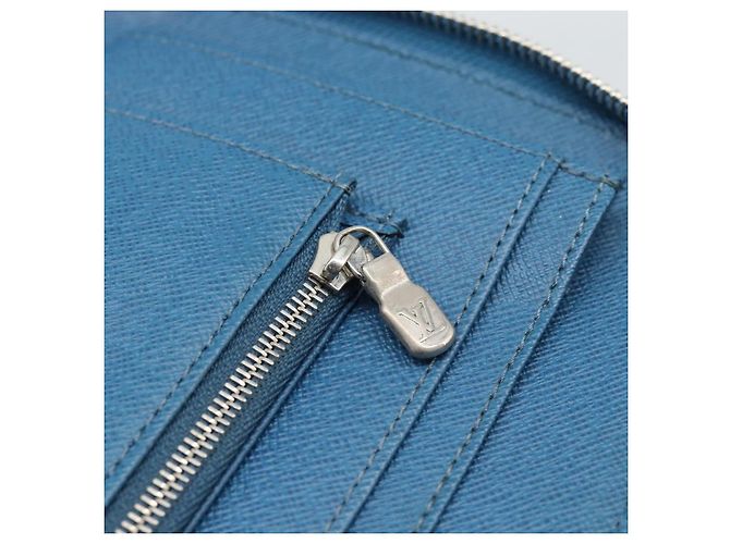 LOUIS VUITTON Epi Organizer Atholl Clutch Bag Blue M60731 LV Auth BA14536 - vista 21