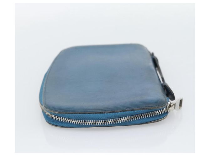 LOUIS VUITTON Epi Organizer Atholl Clutch Bag Blue M60731 LV Auth BA14536 - vista 5