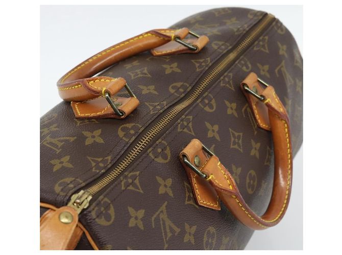 LOUIS VUITTON Monogram Speedy 35 Hand Bag M41524 LV Auth 194208V Monogramma - vista 6