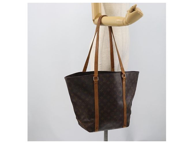 LOUIS VUITTON Monogram Sac Shopping Tote Bag M51108 LV Auth 193895 Monogramma - vista 23