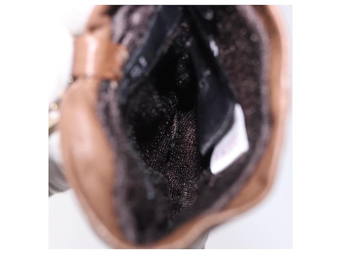 GUCCI Handschuhe Leder Braun Auth 191970V - Ansicht 18