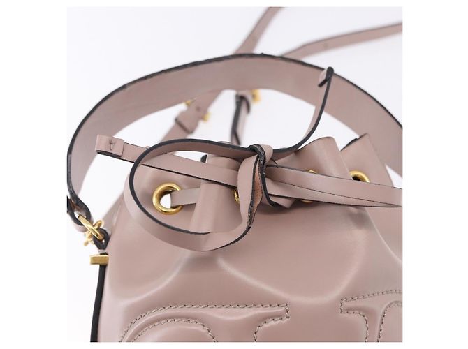 Borsa a tracolla VALENTINO in pelle 2way Pink Gold Auth bs36461 Rosa D'oro - vista 21