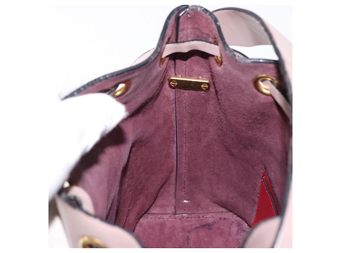 Borsa a tracolla VALENTINO in pelle 2way Pink Gold Auth bs36461 Rosa D'oro - vista 24