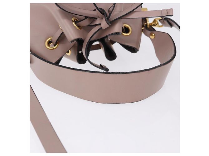 Borsa a tracolla VALENTINO in pelle 2way Pink Gold Auth bs36461 Rosa D'oro - vista 7