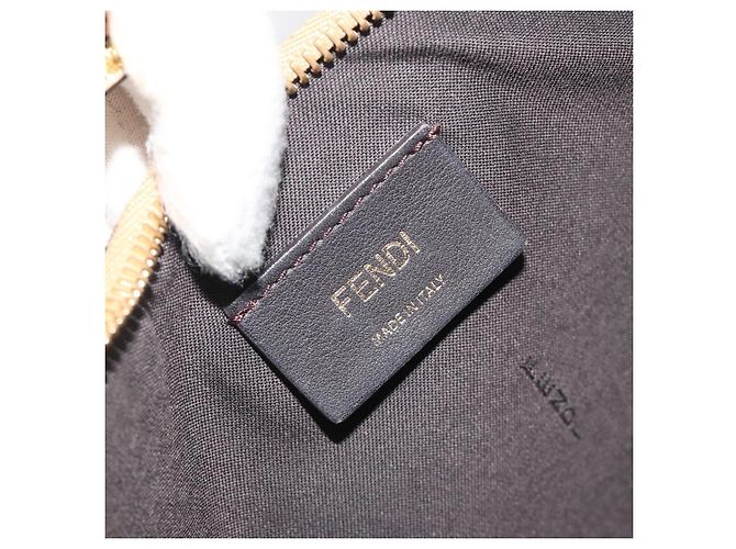 Borsa a tracolla FENDI in pelle oro Auth 194668SAV D'oro - vista 19