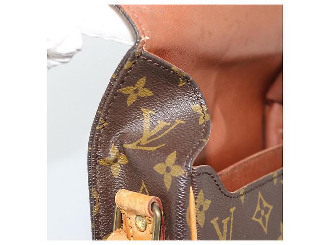 LOUIS VUITTON Borsa a tracolla Monogram Cartouchiere MM M51253 LV Auth BA14550 Monogramma - vista 10