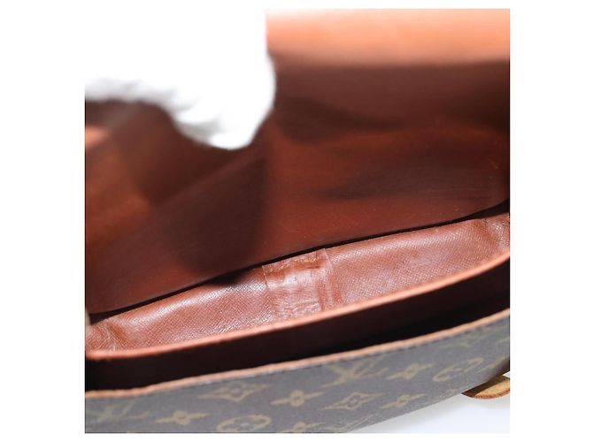 LOUIS VUITTON Borsa a tracolla Monogram Cartouchiere MM M51253 LV Auth BA14550 Monogramma - vista 11