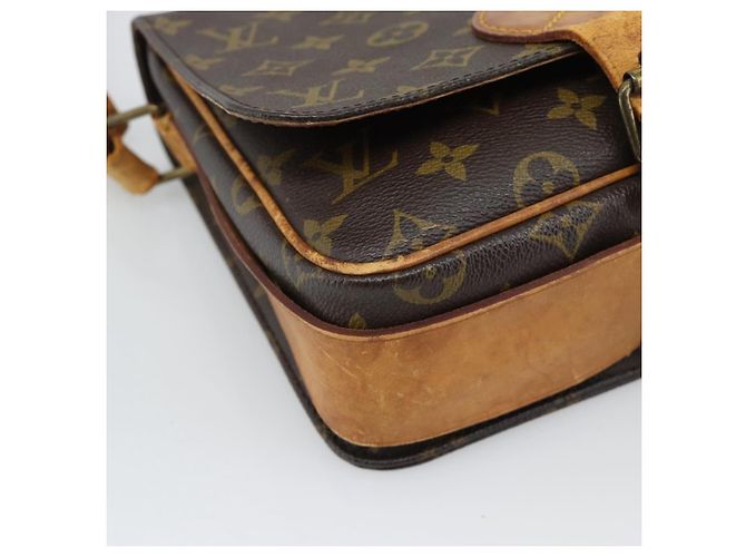 LOUIS VUITTON Borsa a tracolla Monogram Cartouchiere MM M51253 LV Auth BA14550 Monogramma - vista 15