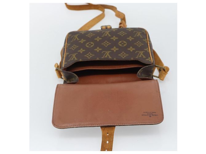 LOUIS VUITTON Borsa a tracolla Monogram Cartouchiere MM M51253 LV Auth BA14550 Monogramma - vista 18