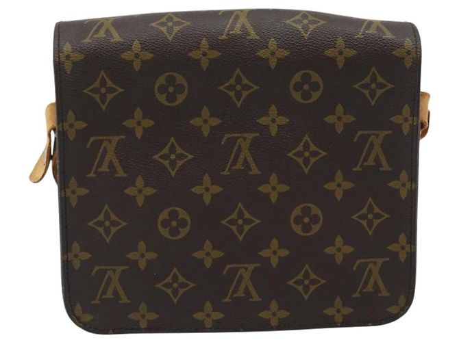 LOUIS VUITTON Borsa a tracolla Monogram Cartouchiere MM M51253 LV Auth BA14550 Monogramma - vista 2
