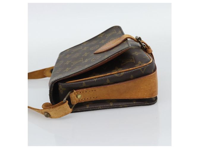 LOUIS VUITTON Borsa a tracolla Monogram Cartouchiere MM M51253 LV Auth BA14550 Monogramma - vista 3