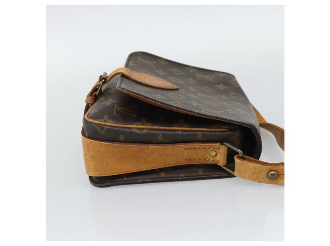 LOUIS VUITTON Borsa a tracolla Monogram Cartouchiere MM M51253 LV Auth BA14550 Monogramma - vista 4