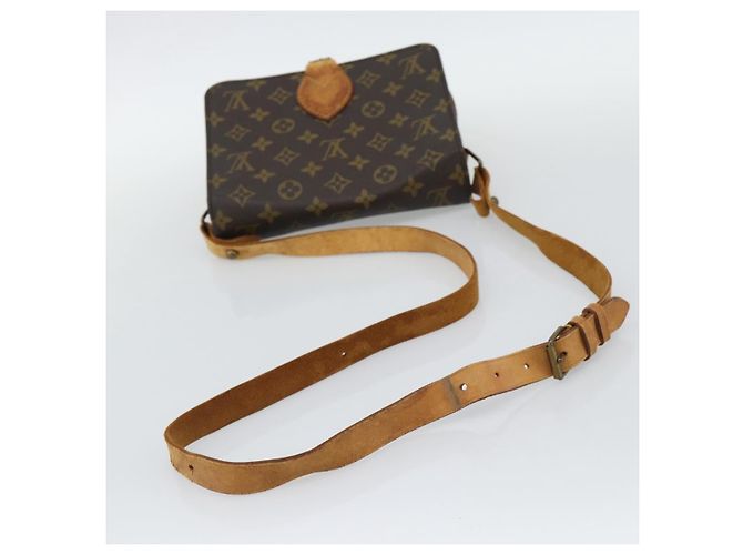 LOUIS VUITTON Borsa a tracolla Monogram Cartouchiere MM M51253 LV Auth BA14550 Monogramma - vista 7