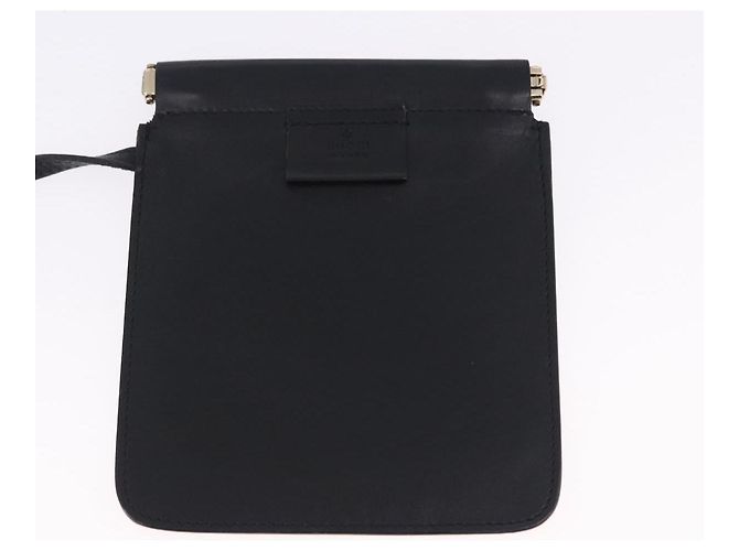 Borsa a mano GUCCI Canvas Black Gold Tone 95168 Auth ka5531 Nero - vista 20