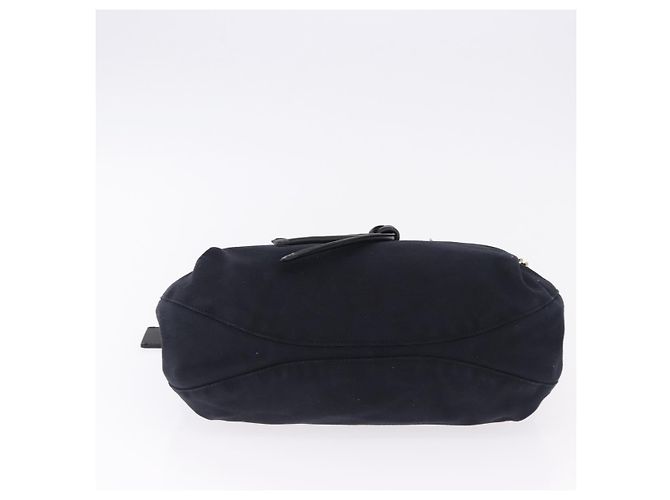 Borsa a mano GUCCI Canvas Black Gold Tone 95168 Auth ka5531 Nero - vista 5
