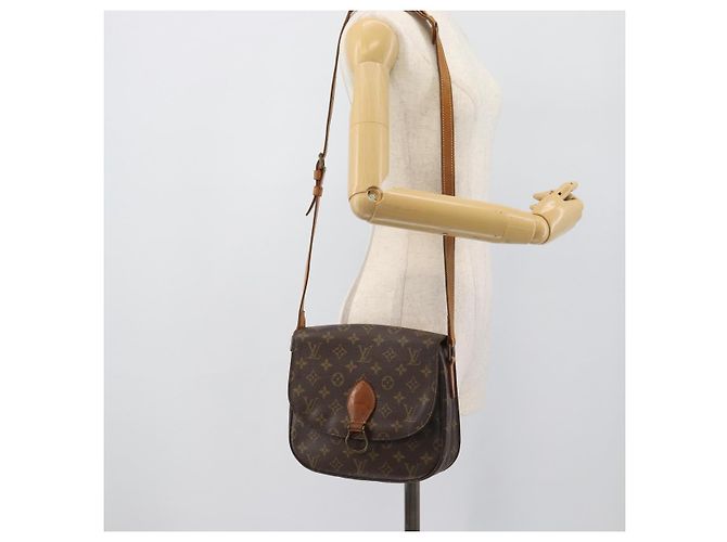 LOUIS VUITTON Monogram Saint Cloud GM Shoulder Bag M51242 LV Auth 195181 Monogramma - vista 26