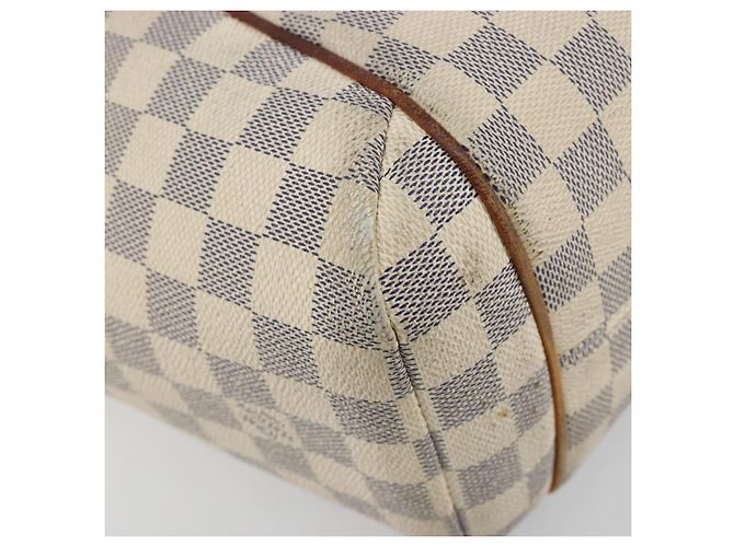 Borsa Tote LOUIS VUITTON Damier Azur Totally PM N41280 LV Auth 195214 - vista 16