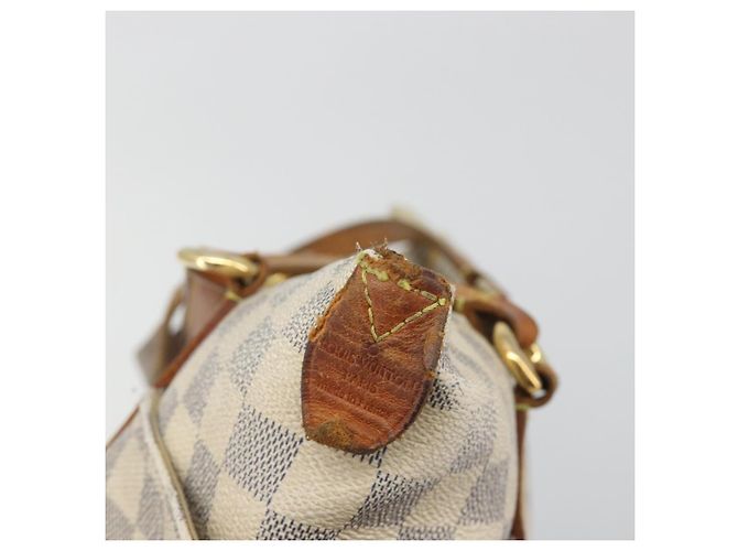 Borsa Tote LOUIS VUITTON Damier Azur Totally PM N41280 LV Auth 195214 - vista 19