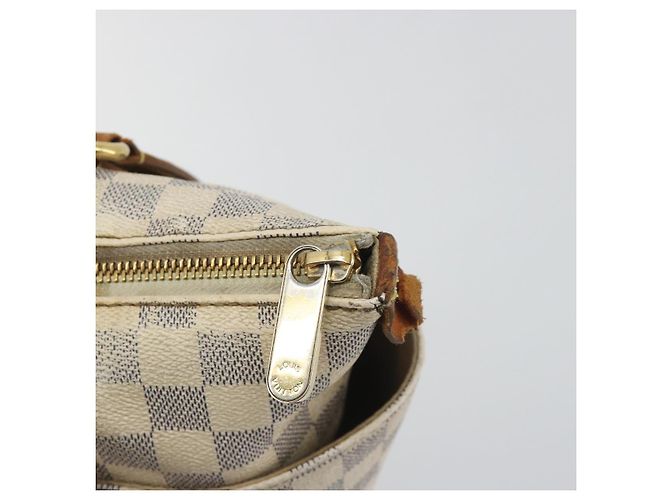 Borsa Tote LOUIS VUITTON Damier Azur Totally PM N41280 LV Auth 195214 - vista 20