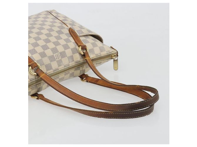 Borsa Tote LOUIS VUITTON Damier Azur Totally PM N41280 LV Auth 195214 - vista 7