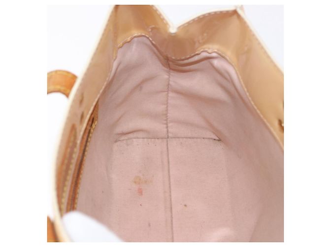 Borsa LOUIS VUITTON Monogram Vernis Reade PM Marshmallow Pink M91306 Auth hk3933 - vista 20